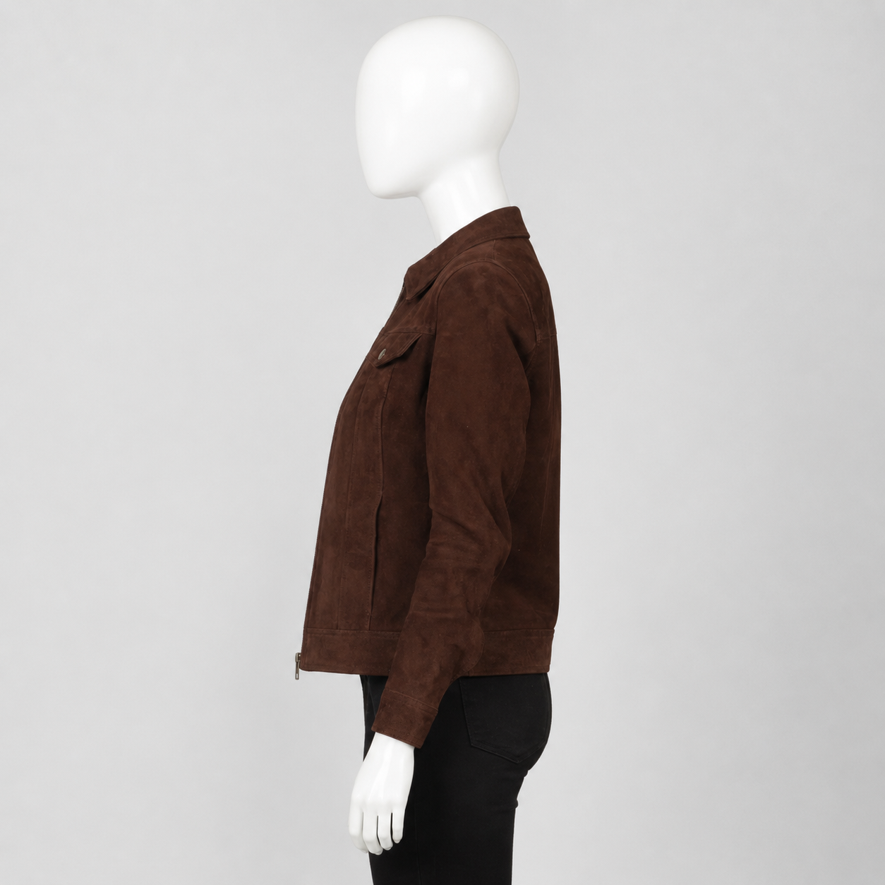 Suzy Suede Trucker Jacket