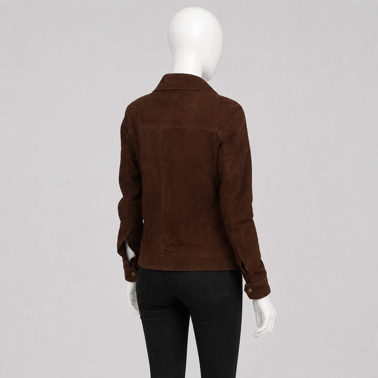 Suzy Suede Trucker Jacket