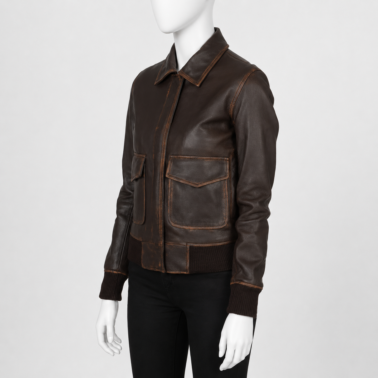 Westa A-2 Leather Bomber Jacket