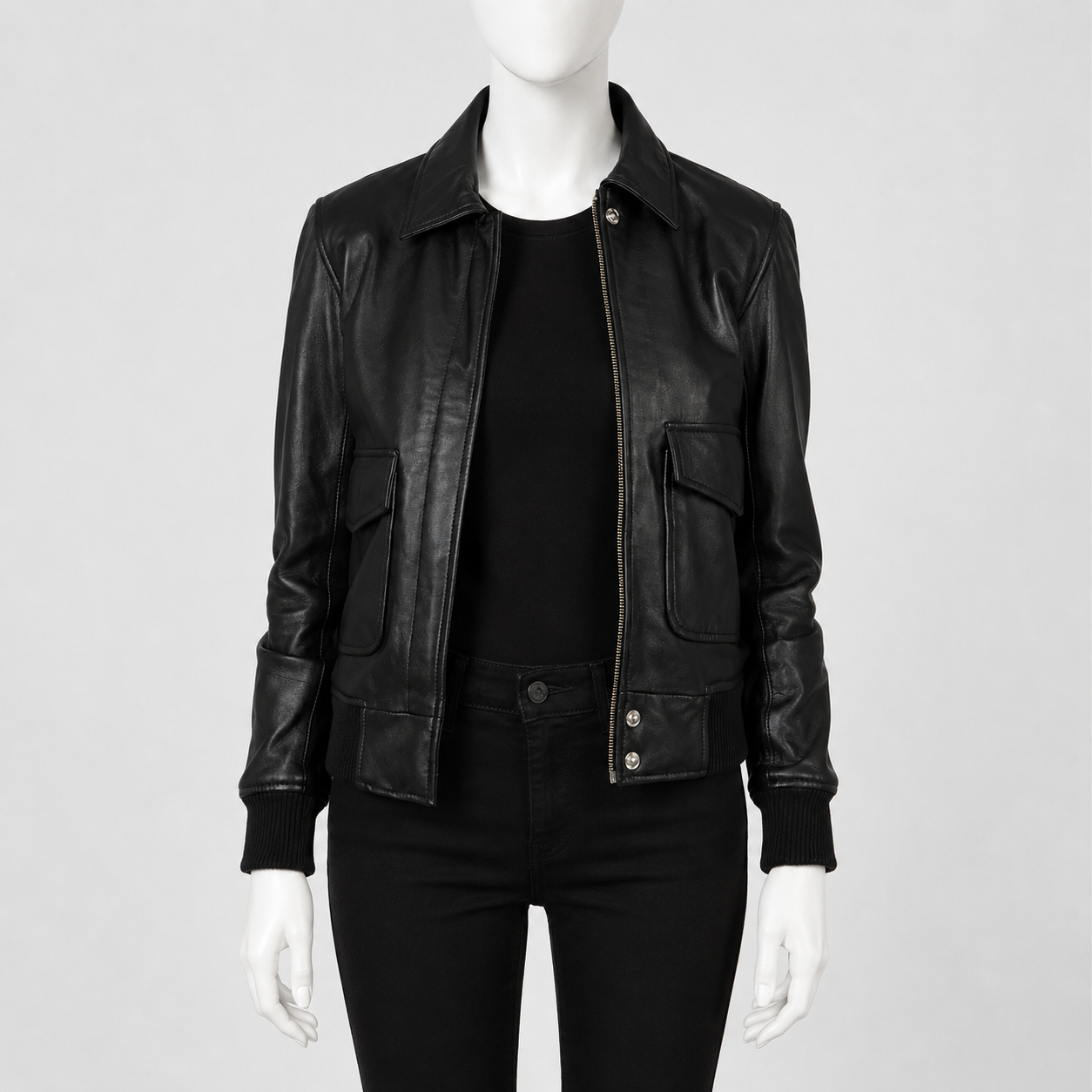 Westa A-2 Leather Bomber Jacket