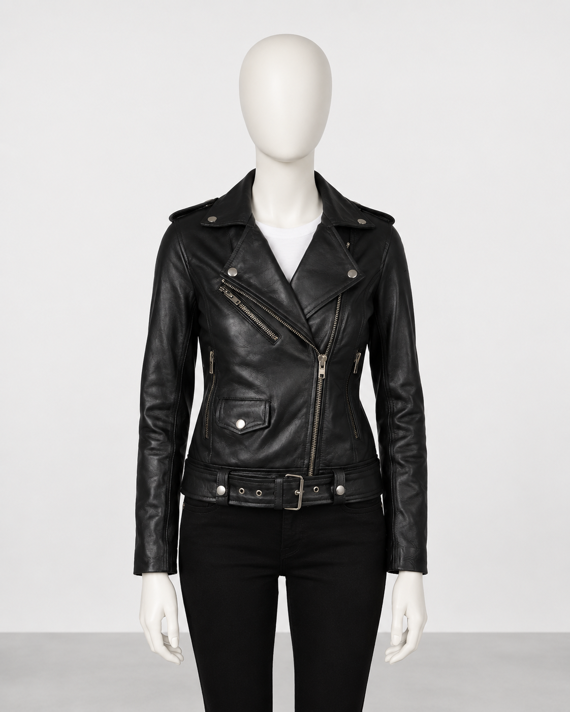 Alison Leather Biker Jacket