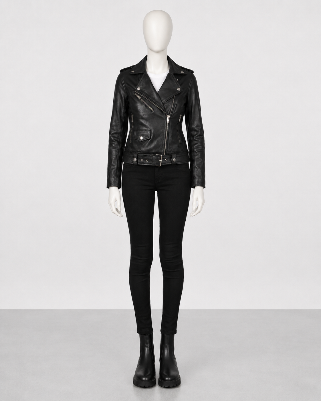 Alison Leather Biker Jacket
