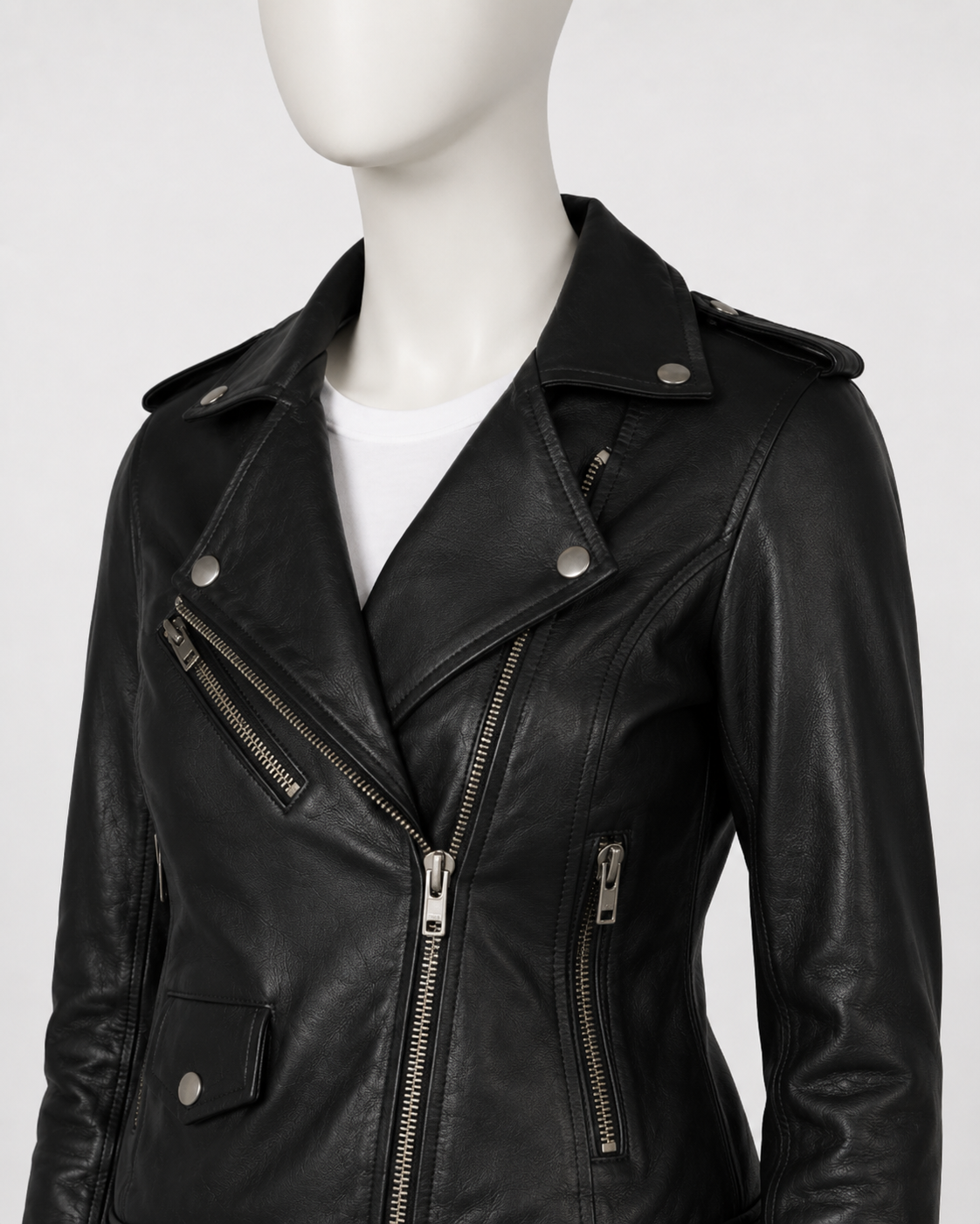 Alison Leather Biker Jacket
