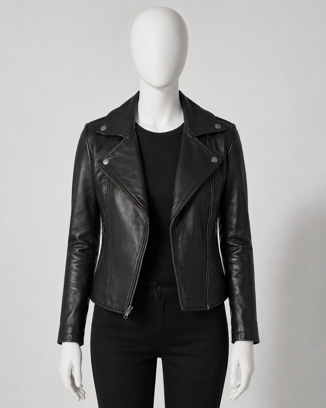 Flashback Leather Biker Jacket
