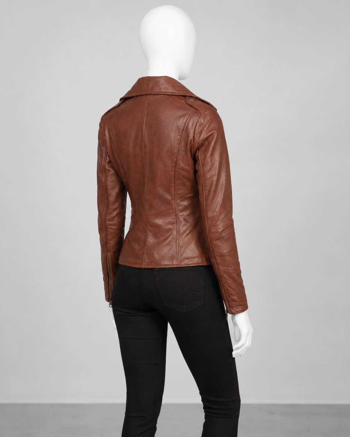 Flashback Leather Biker Jacket