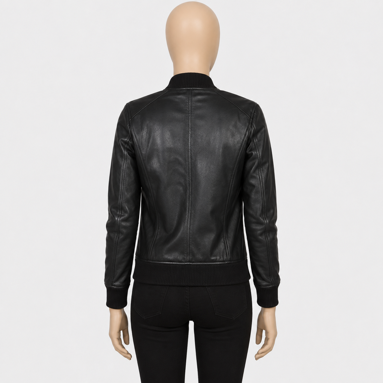 Bliss Leather Bomber Jacket