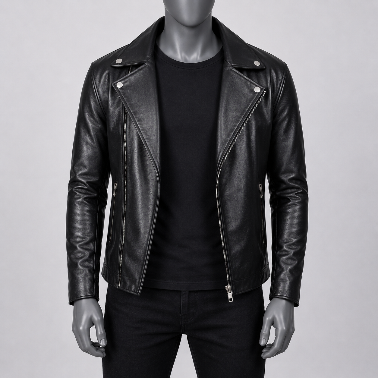 Noah Leather Biker Jacket