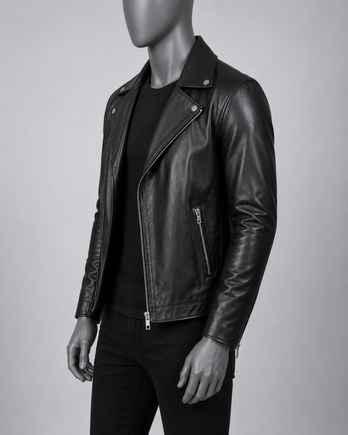 Noah Leather Biker Jacket