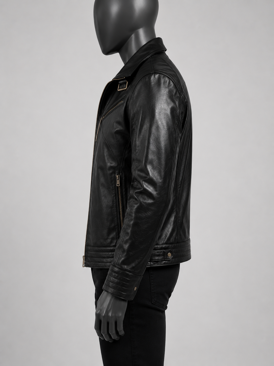 Legacy Leather Biker Jacket