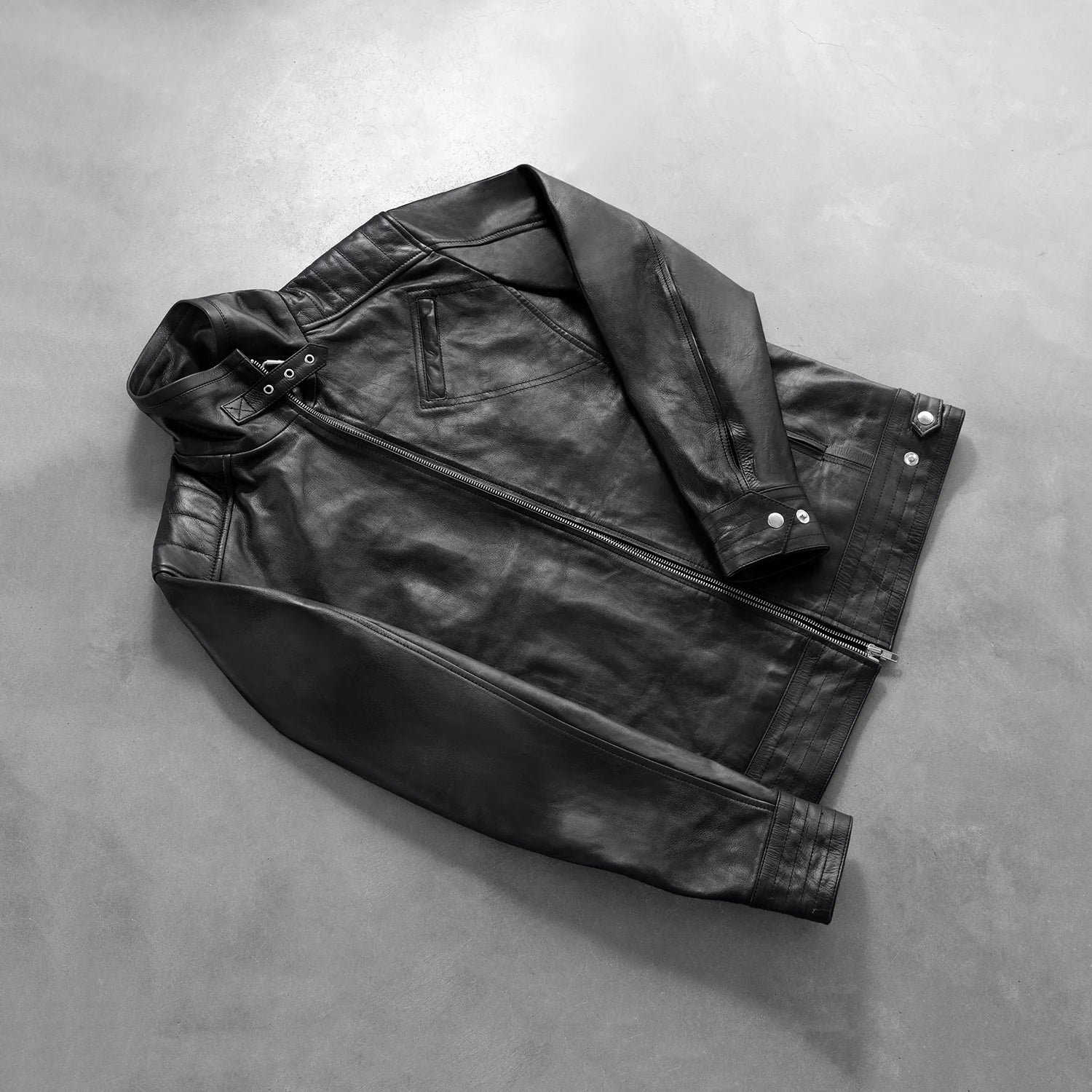 Legacy Leather Biker Jacket