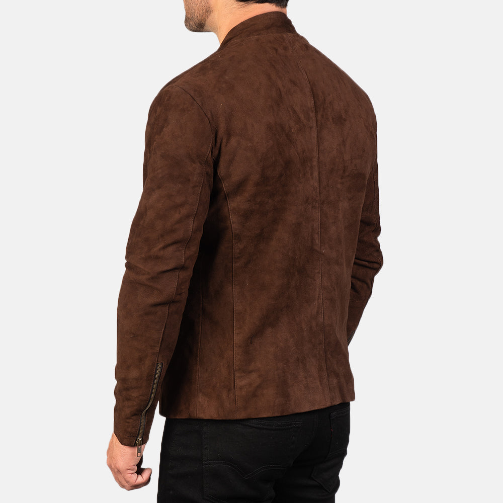 Suede Biker Jacket