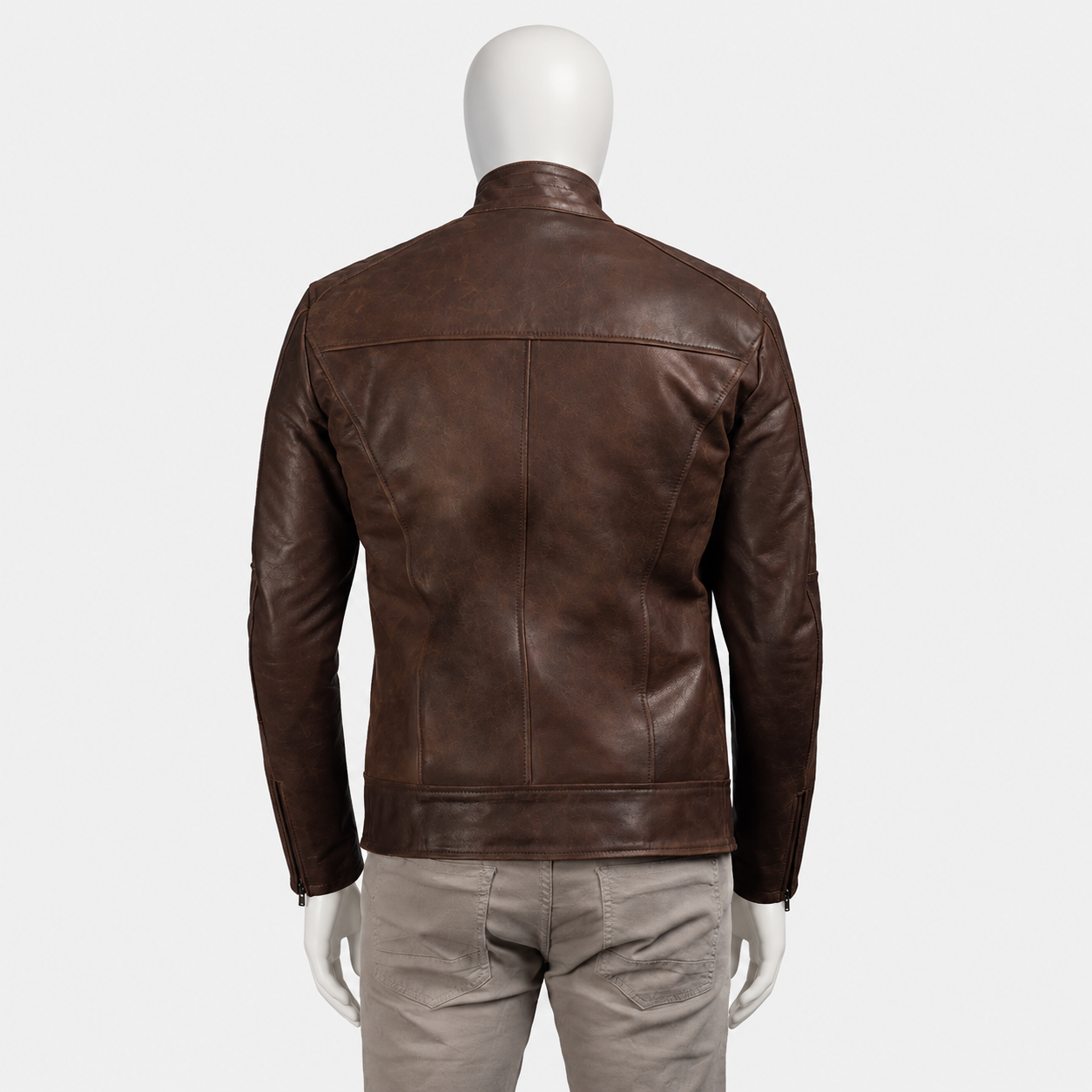 Dean Leather Biker Jacket