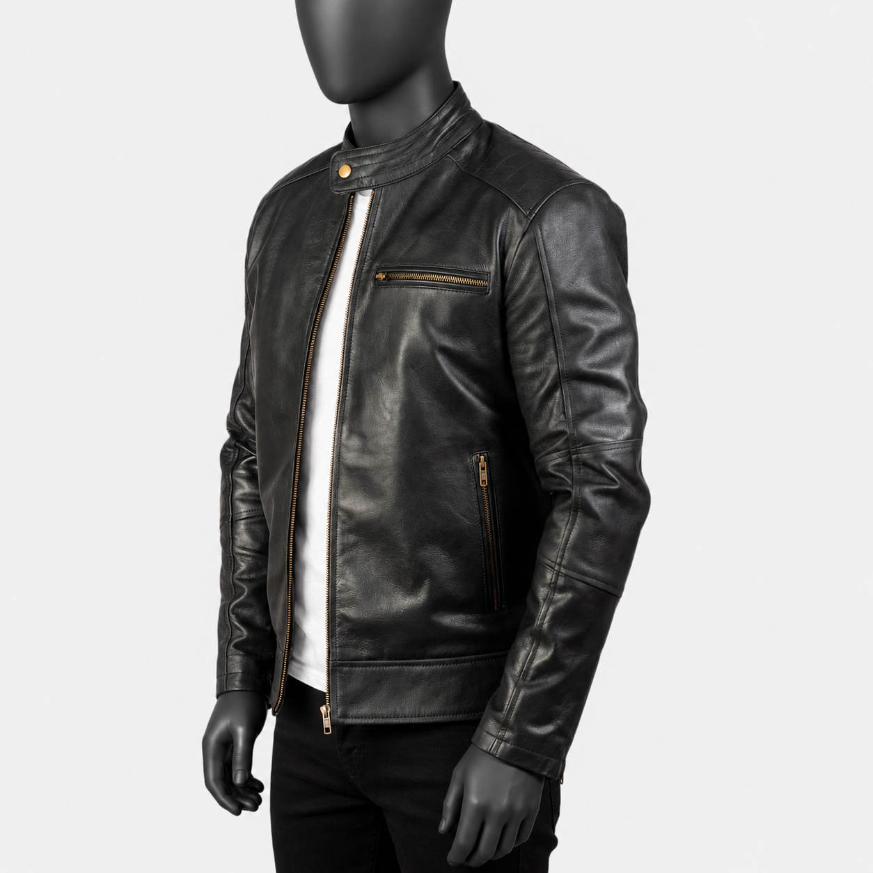 Dean Leather Biker Jacket