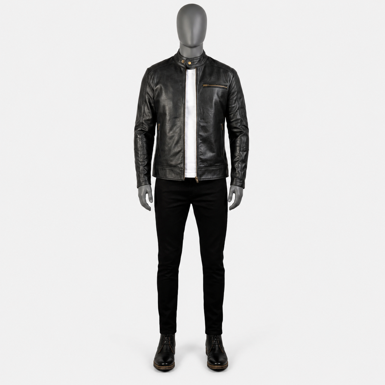 Dean Leather Biker Jacket