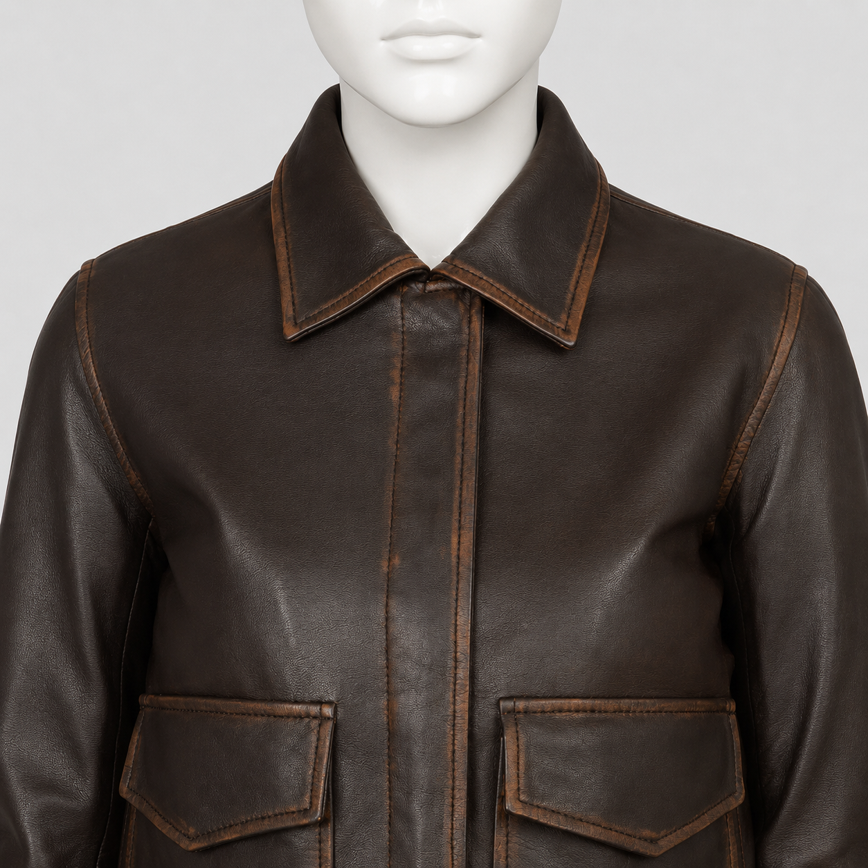 Westa A-2 Leather Bomber Jacket
