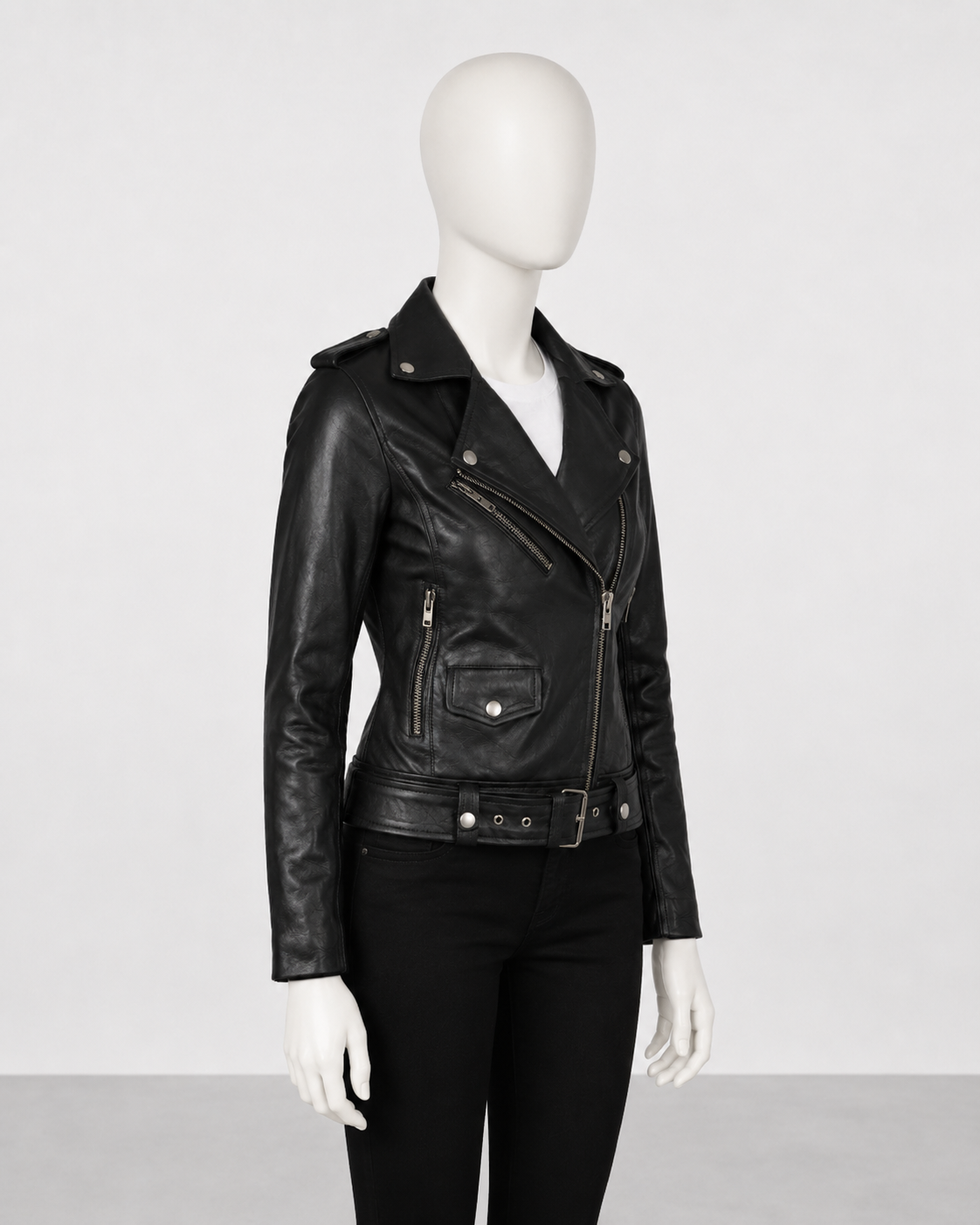 Alison Leather Biker Jacket