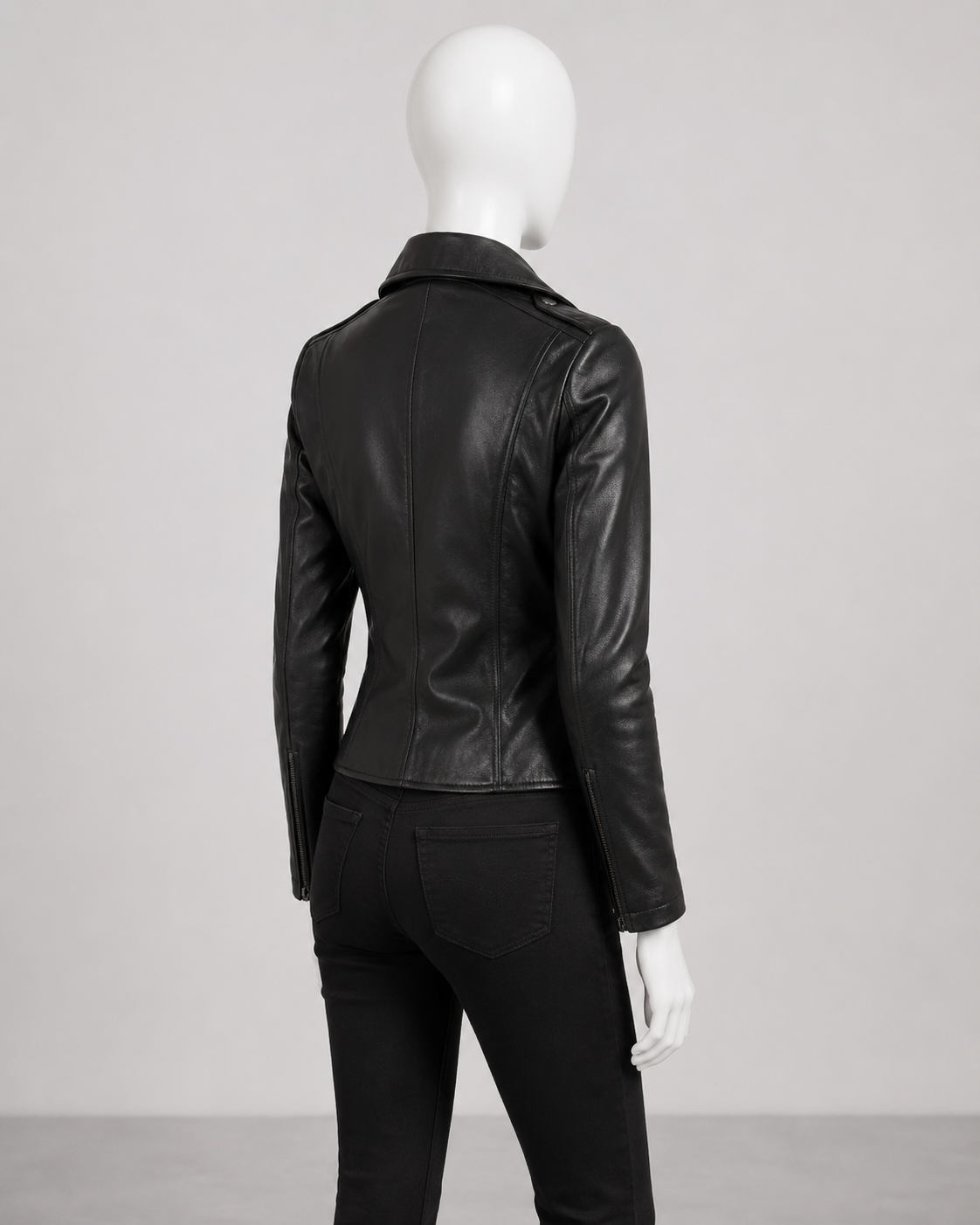 Flashback Leather Biker Jacket