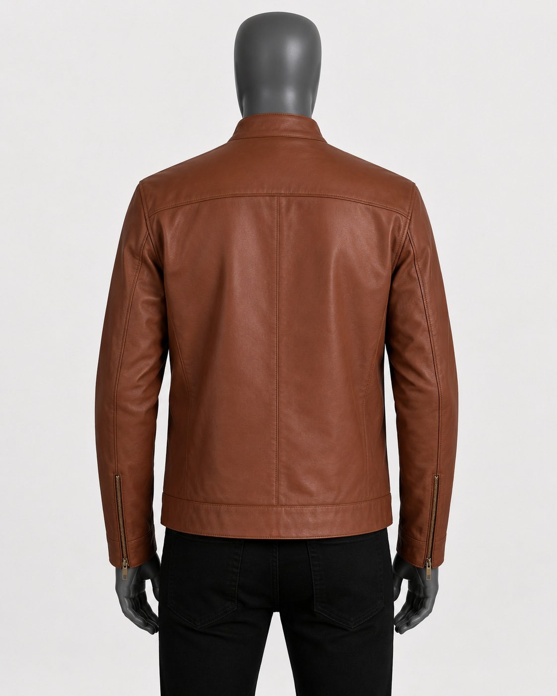 Zen Leather Biker Jacket