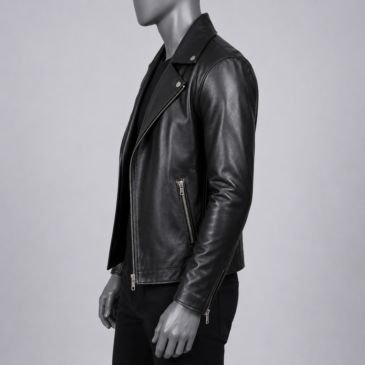 Noah Leather Biker Jacket