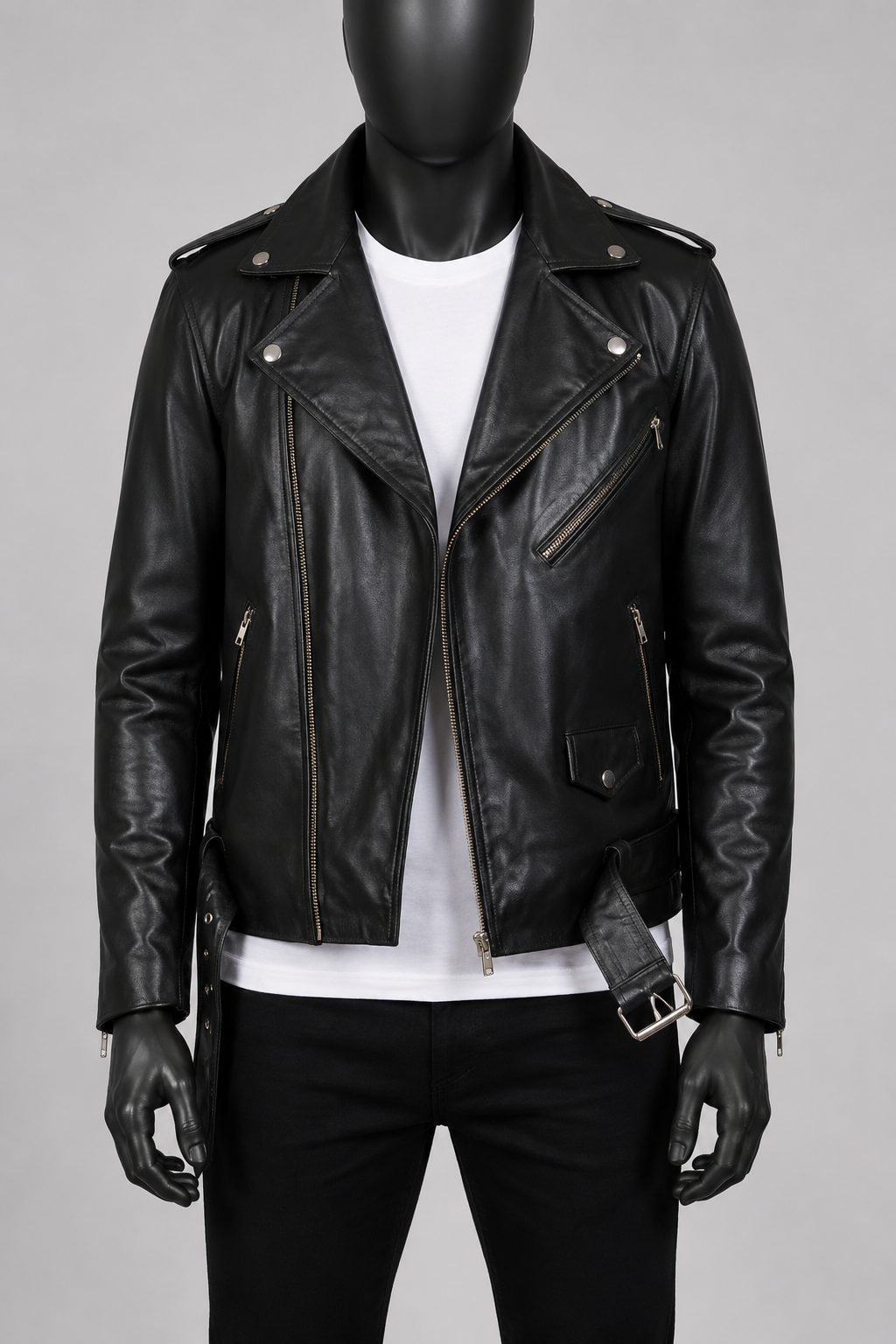 Allaric Alley Leather Biker Jacket