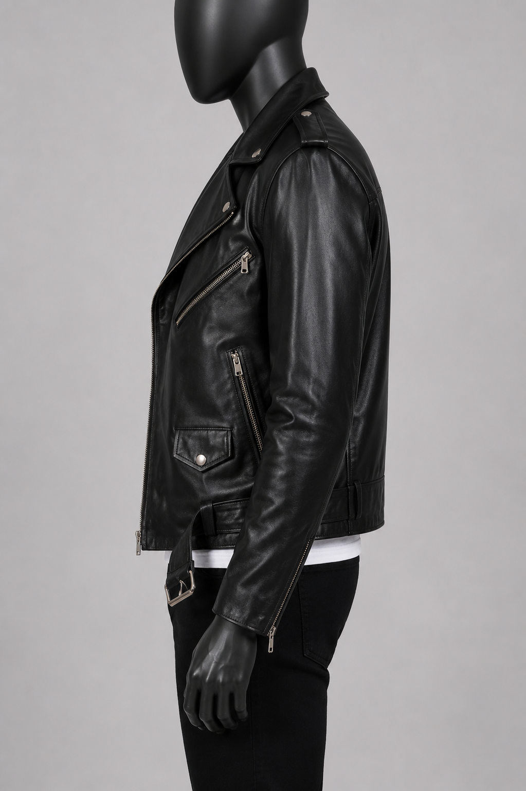 Allaric Alley Leather Biker Jacket