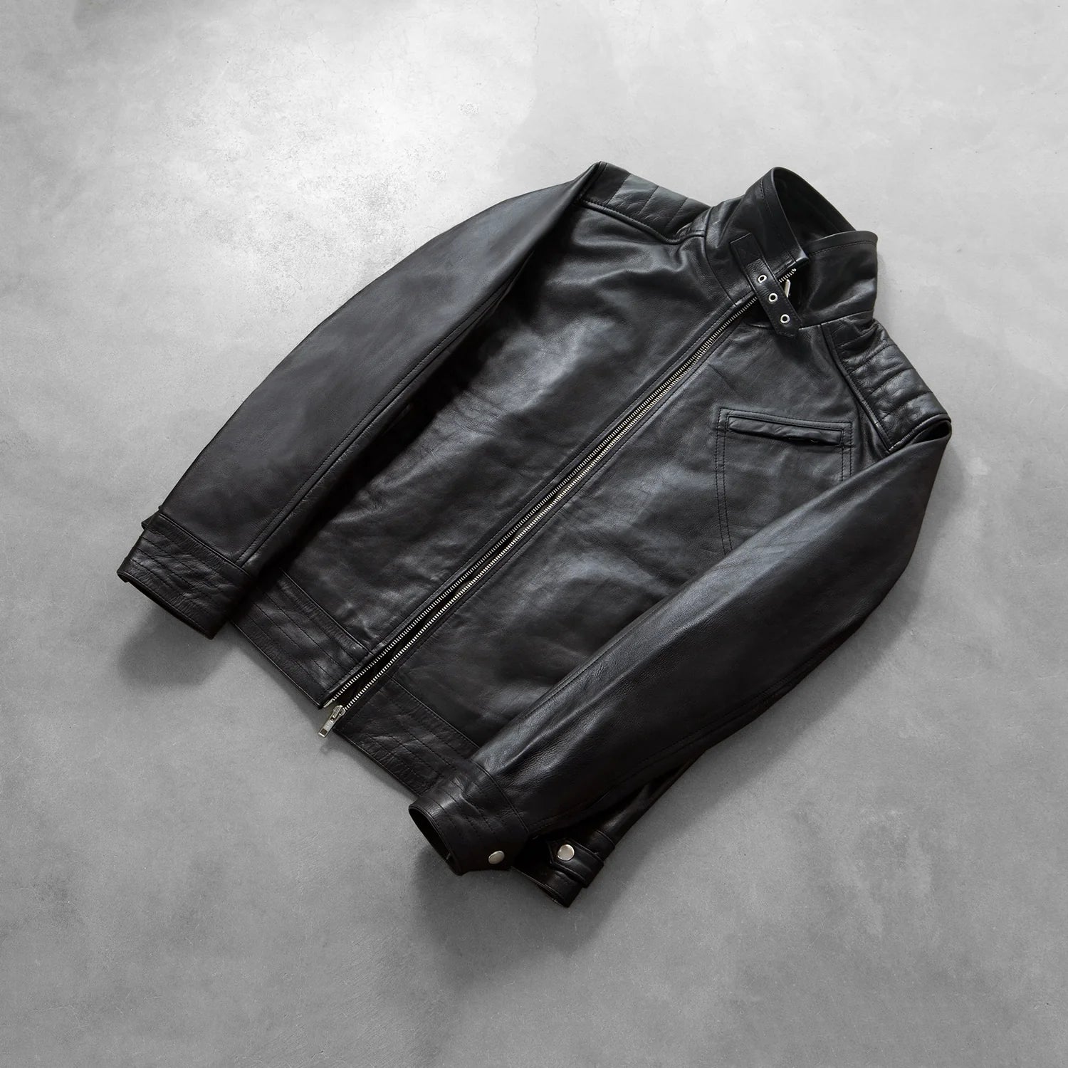 Legacy Leather Biker Jacket