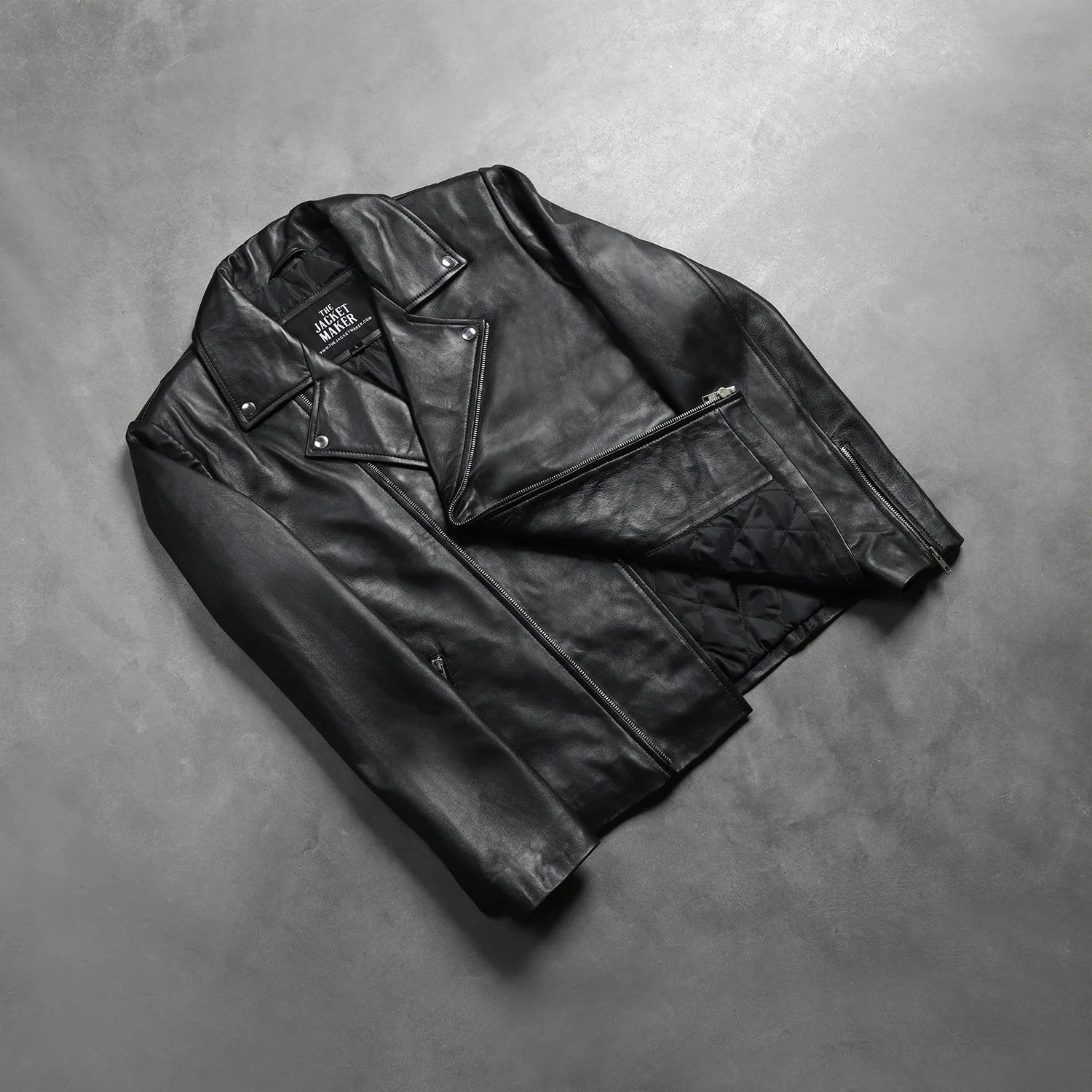 Noah Leather Biker Jacket