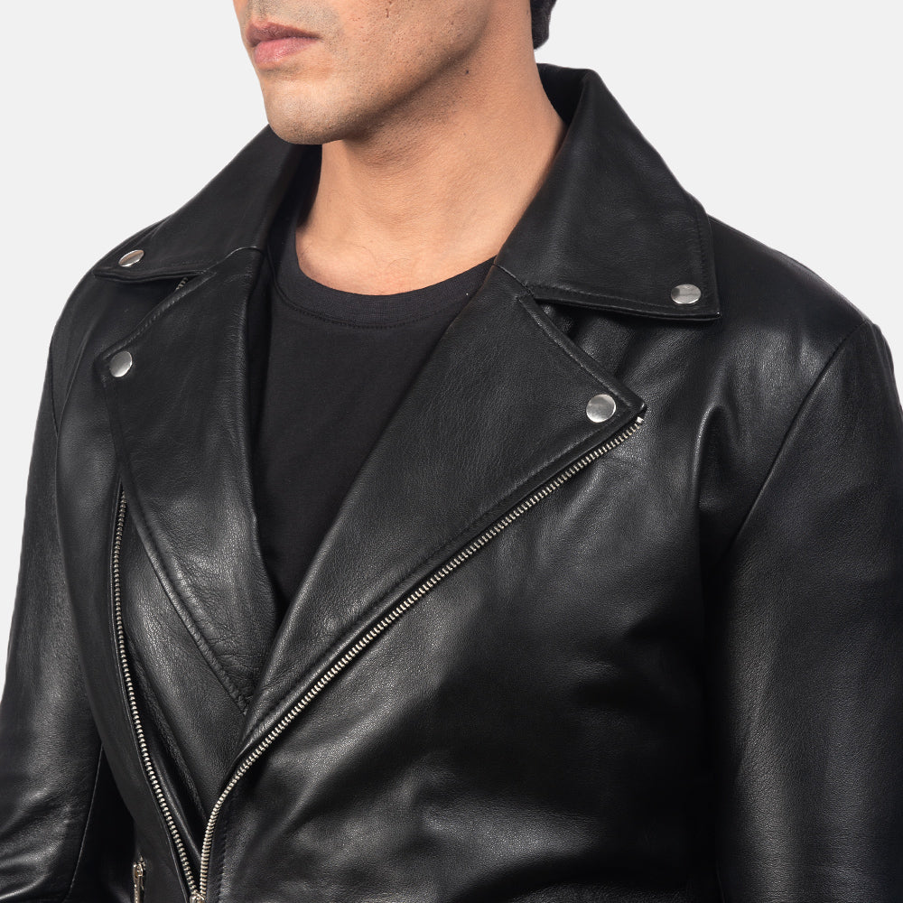 Noah Leather Biker Jacket