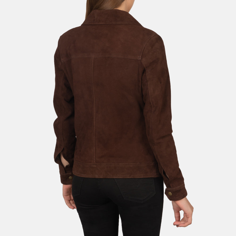 Suzy Suede Trucker Jacket