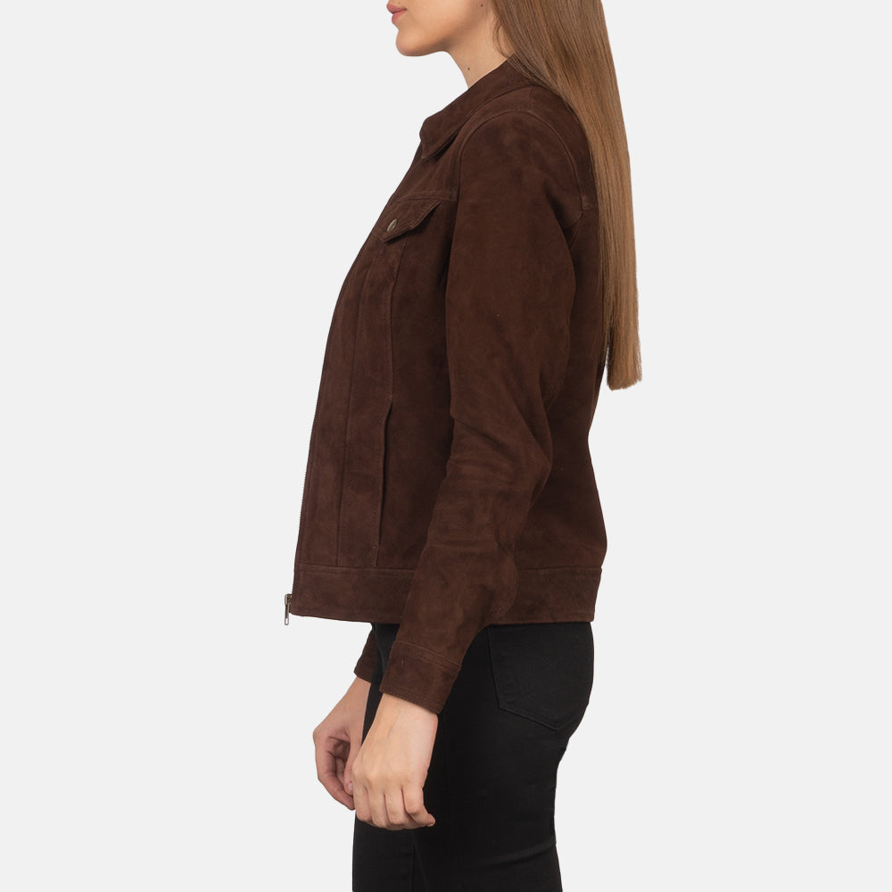 Suzy Suede Trucker Jacket